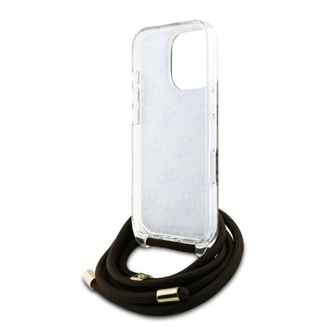 Husa premium  iPhone 16 Pro pentru Guess Elegance Series - Gri
