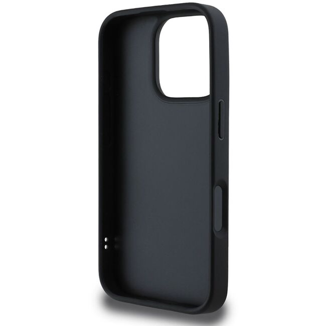 Husa premium  iPhone 16 Pro pentru Guess Elegance Series - Negru