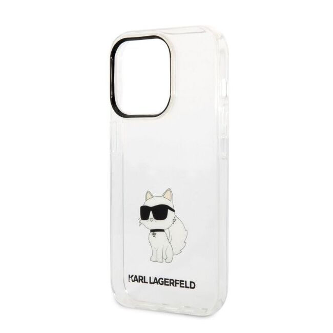 Husa premium pentru  iPhone 14 Pro Max Karl Lagerfeld superior quality - Clear