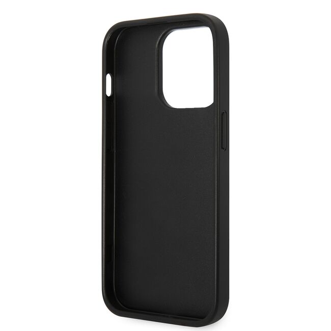 Husa premium pentru  iPhone 14 Pro Max Karl Lagerfeld superior quality - Negru denim