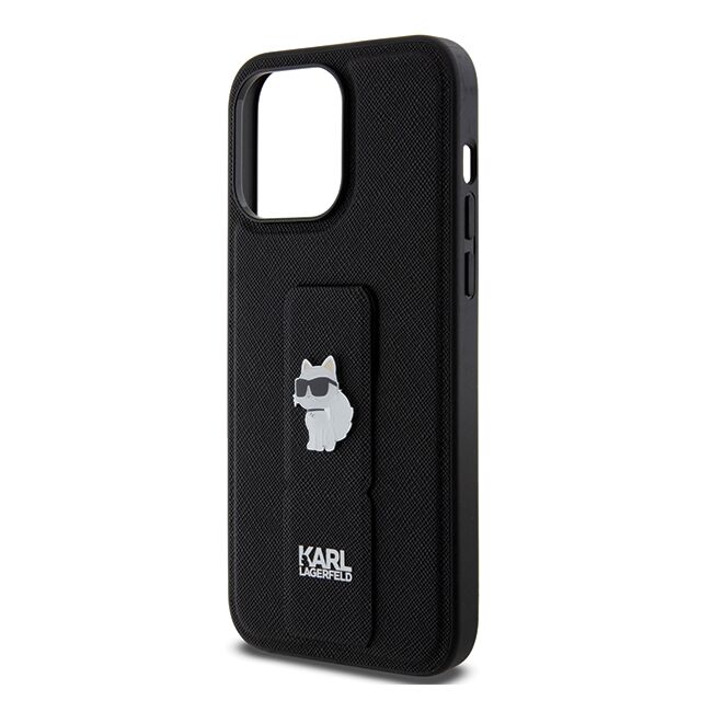 Husa premium pentru  iPhone 14 Pro Max Karl Lagerfeld superior quality - Negru