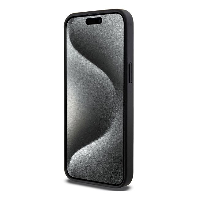 Husa premium pentru  iPhone 14 Pro Max Karl Lagerfeld superior quality - Negru