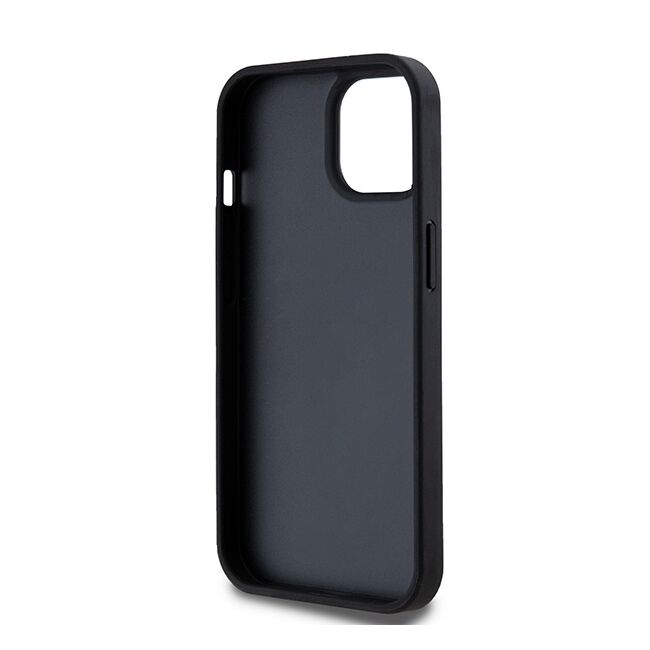 Husa premium pentru  iPhone 15 DKNY Pattern Energy - Negru gri