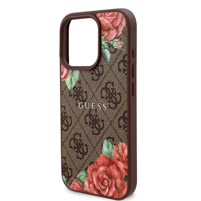 Husa premium pentru  iPhone 16 Pro Max compatibila MagSafe Guess Luxury Series - Multicolor