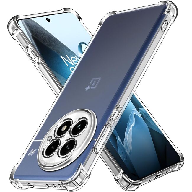 Husa pentru  OnePlus 13 Slim Anti-Shock 1.5mm reinforced 4 corners, Transparent