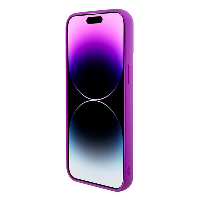 Husa premium  iPhone 15 Pro Max pentru Guess Elegance Series - Fucsia