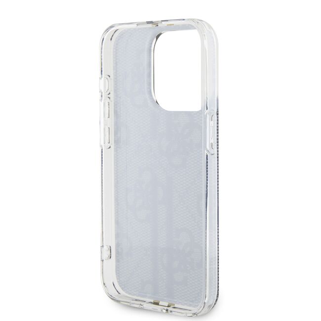 Husa premium  iPhone 15 Pro Max pentru Guess Elegance Series - Gri inchis