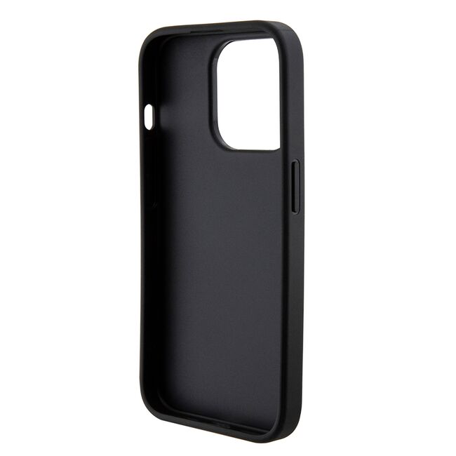 Husa premium  iPhone 15 Pro Max pentru Guess Elegance Series - Negru royal