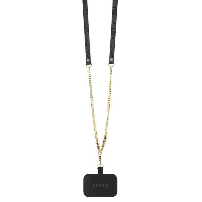 Husa premium  iPhone 15 Pro Max pentru Guess Elegance Series - Negru
