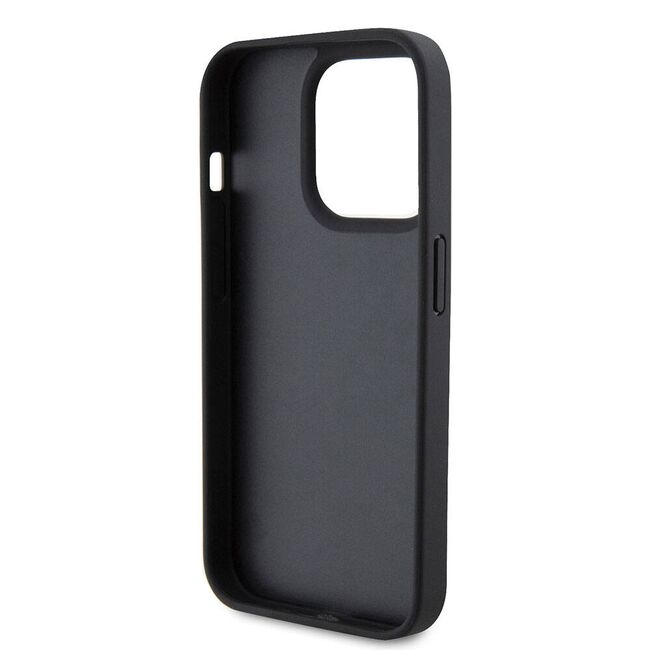 Husa premium  iPhone 15 Pro Max pentru Guess Elegance Series - Negru