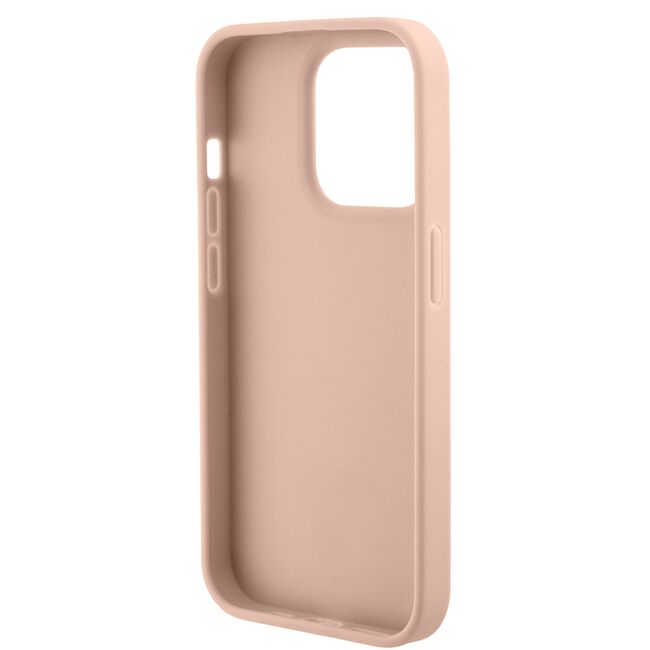 Husa premium  iPhone 15 Pro Max pentru Guess Elegance Series - Roz