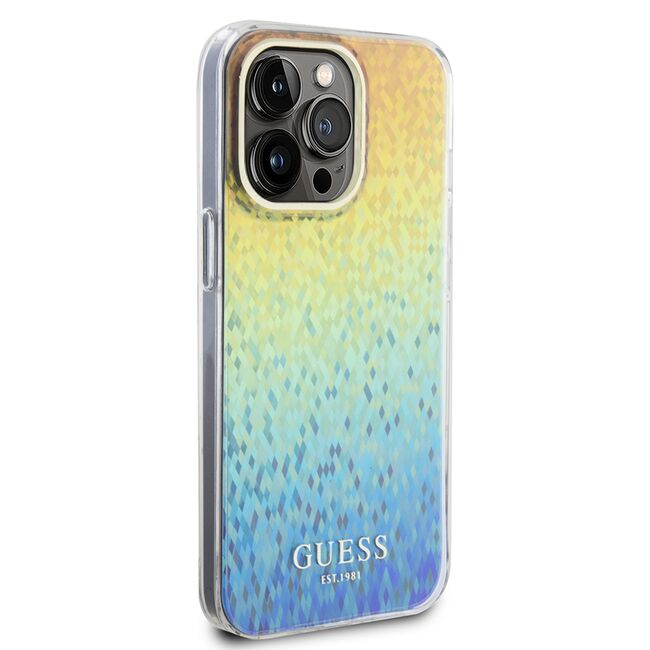 Husa premium  iPhone 15 Pro pentru Guess Elegance Series - Multicolor