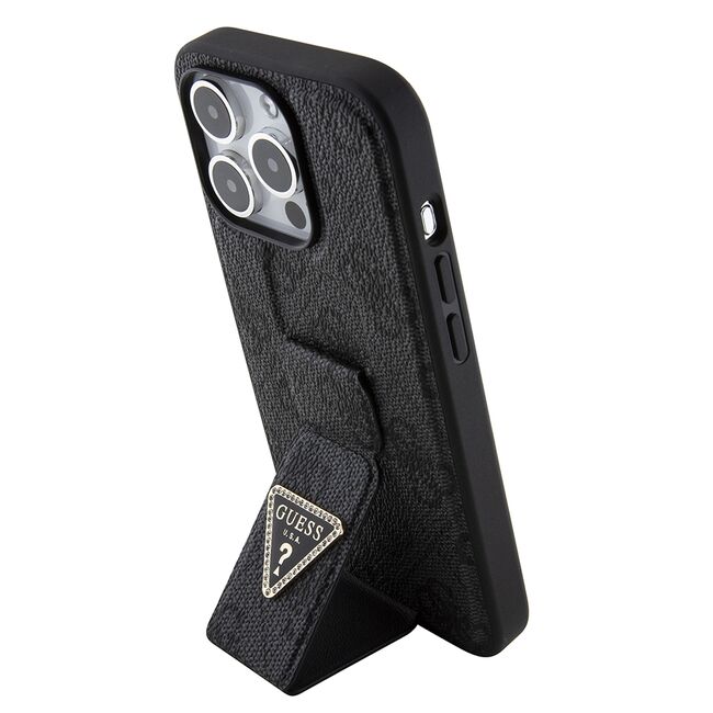 Husa premium  iPhone 15 Pro pentru Guess Elegance Series - Negru darth vader