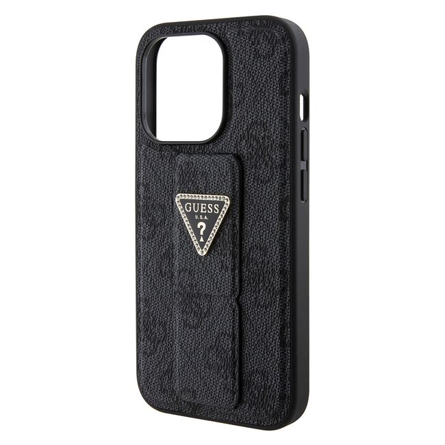 Husa premium  iPhone 15 Pro pentru Guess Elegance Series - Negru darth vader