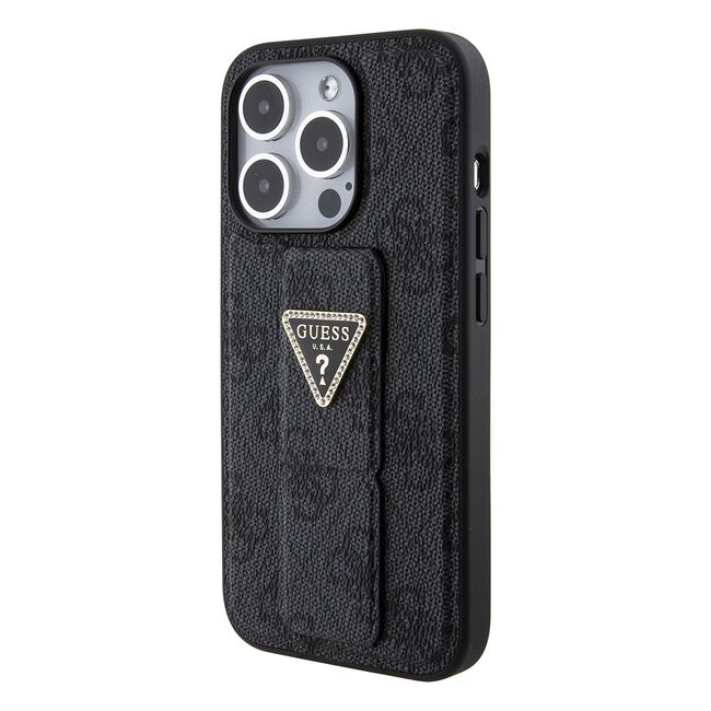 Husa premium  iPhone 15 Pro pentru Guess Elegance Series - Negru darth vader
