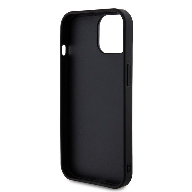 Husa premium  iPhone 15 pentru Guess Elegance Series - Maro