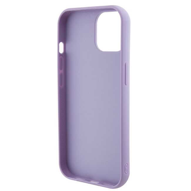 Husa premium  iPhone 15 pentru Guess Elegance Series - Mov