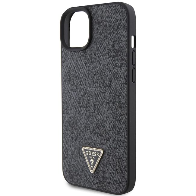 Husa premium  iPhone 15 pentru Guess Elegance Series - Negru royal