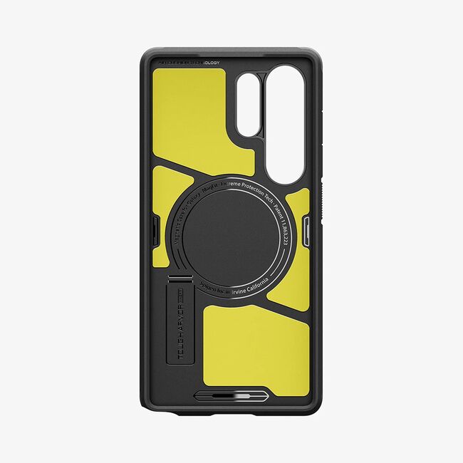 Husa premium pentru  Samsung Galaxy S25 Ultra Spigen - Tough Armor MagSafe kickstand - Negru