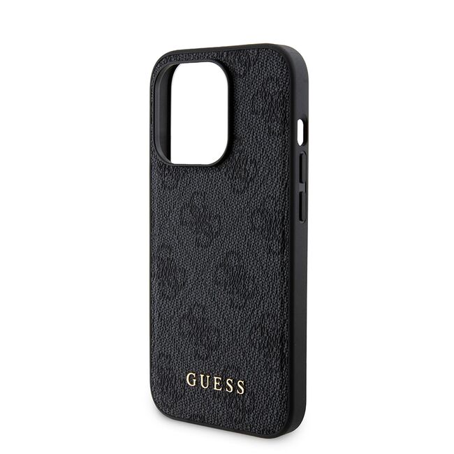 Husa premium pentru  iPhone 15 Pro compatibila MagSafe Guess Luxury Series - Negru denim