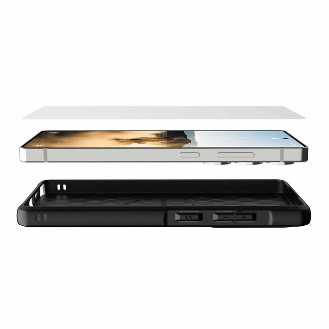 Folie pentru Samsung Galaxy S25 Ultra UAG Flex Shield Eco Fingerprint compatible, transparenta
