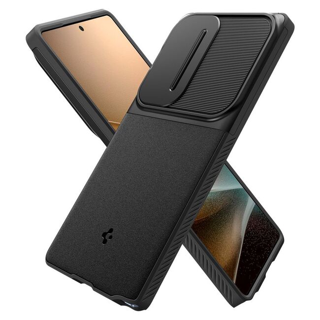 Husa premium  Samsung Galaxy S25 Ultra pentru Spigen - Optik Armor - Negru