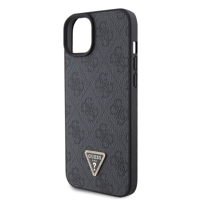 Husa premium  iPhone 15 Plus pentru Guess Elegance Series - Negru