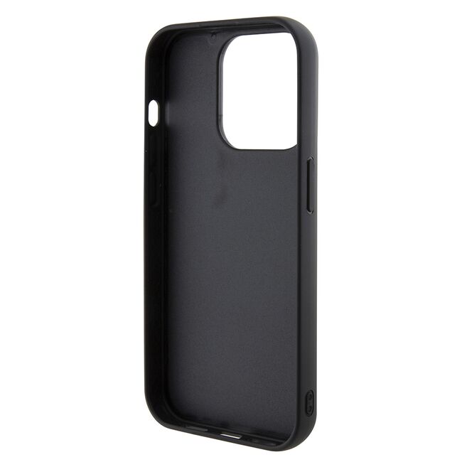 Husa premium  iPhone 15 Pro pentru Guess Elegance Series - Negru