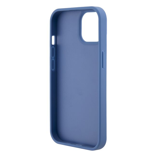 Husa premium  iPhone 15 pentru Guess Elegance Series - Albastru