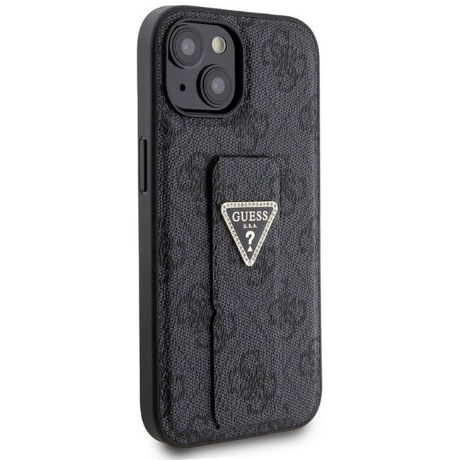 Husa premium  iPhone 15 pentru Guess Elegance Series - Negru denim