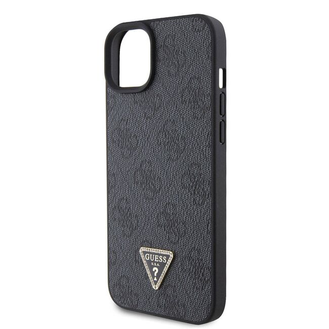 Husa premium  iPhone 15 pentru Guess Elegance Series - Negru royal