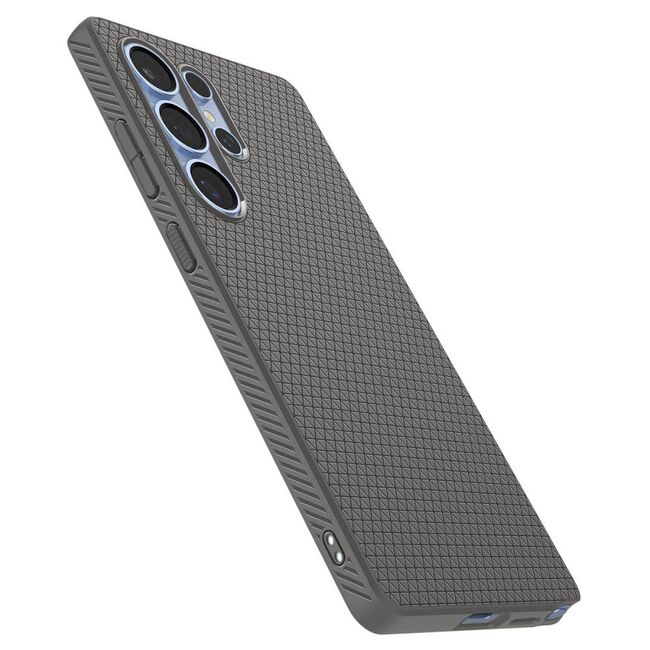 Husa premium pentru  Samsung Galaxy S25 Ultra Spigen - Liquid Air - Gri inchis