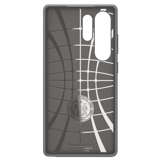 Husa premium pentru  Samsung Galaxy S25 Ultra Spigen - Liquid Air - Gri inchis
