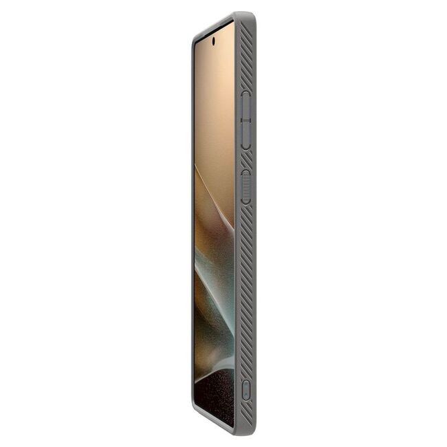 Husa premium pentru  Samsung Galaxy S25 Ultra Spigen - Liquid Air - Gri inchis
