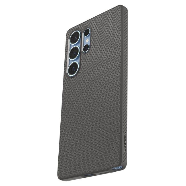Husa premium pentru  Samsung Galaxy S25 Ultra Spigen - Liquid Air - Gri inchis
