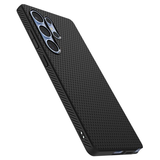 Husa premium pentru  Samsung Galaxy S25 Ultra Spigen - Liquid Air - Negru denim