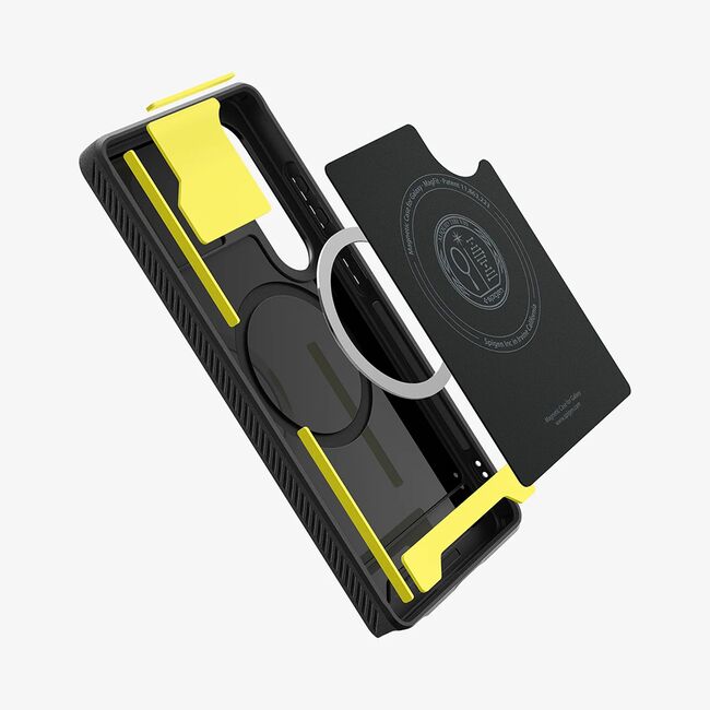 Husa premium pentru  Samsung Galaxy S25 Ultra Spigen - Rugged Armor MagSafe - Negru