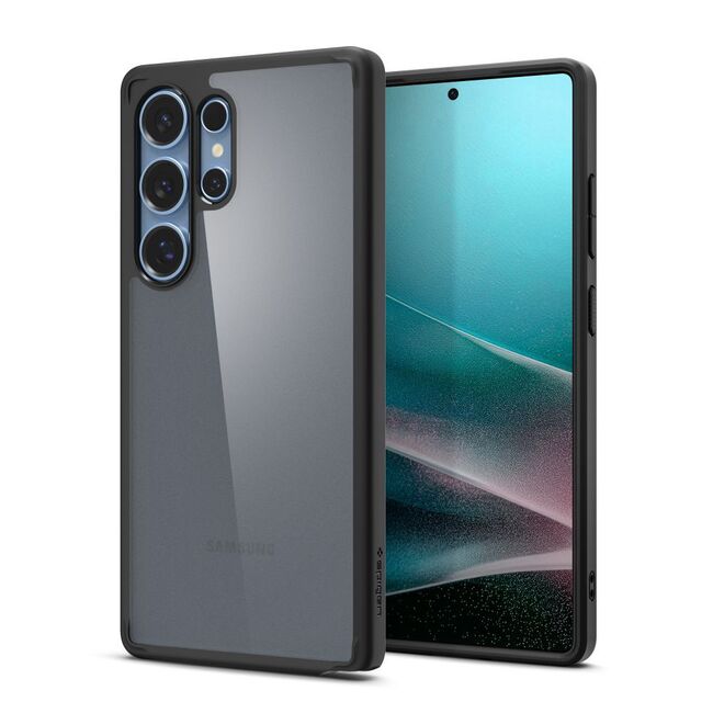 Husa premium pentru  Samsung Galaxy S25 Ultra Spigen - Ultra Hybrid - Negru mat