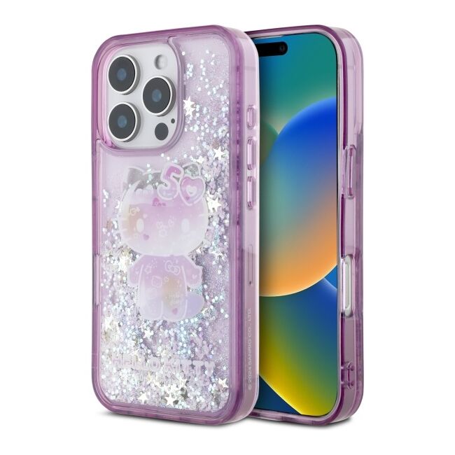 Husa premium pentru  iPhone 16 Pro Max Hello Kitty Funcky Series - Mov
