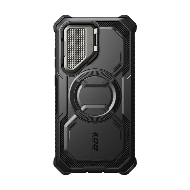 [Pachet 360°] Husa + folie Samsung Galaxy S25 Plus I-Blason Armorbox, negru