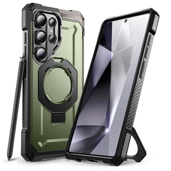 Husa Samsung Galaxy S25 Ultra Supcase Unicorn Beetle Defender, verde