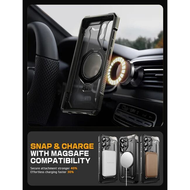 Husa Samsung Galaxy S25 Ultra Supcase Unicorn Beetle Defender, rosu