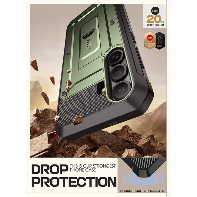 Husa Samsung Galaxy S25 Supcase Unicorn Beetle Pro, verde