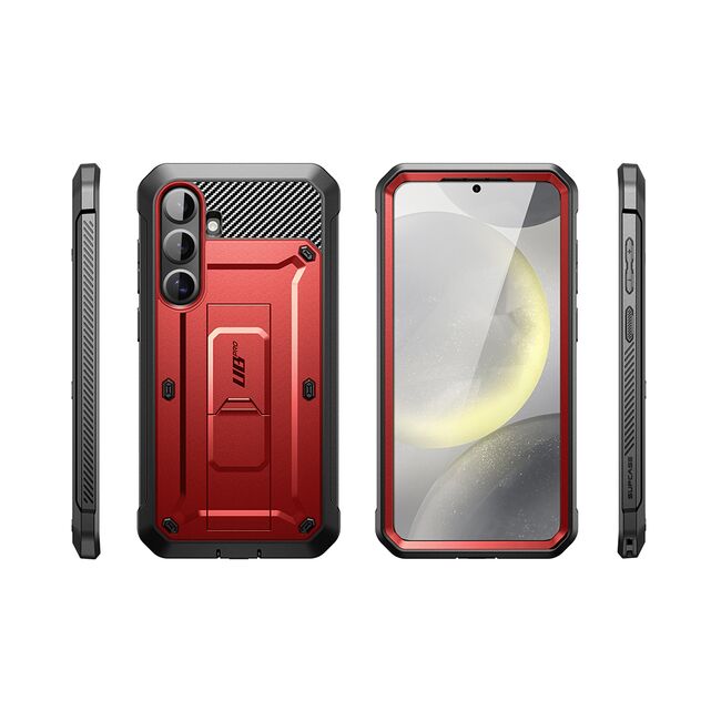 Husa Samsung Galaxy S25 Plus Supcase Unicorn Beetle Pro, rosu