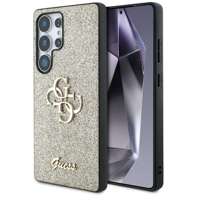 Husa premium  Samsung Galaxy S25 Ultra pentru Guess Elegance Series - Auriu