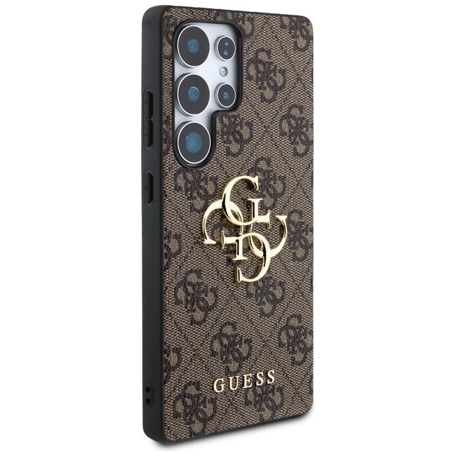 Husa premium  Samsung Galaxy S25 Ultra pentru Guess Elegance Series - Maro inchis