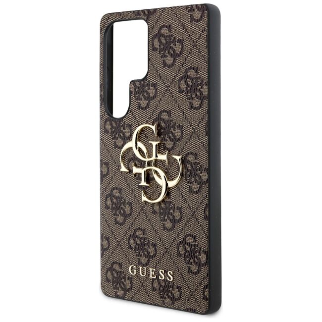 Husa premium  Samsung Galaxy S25 Ultra pentru Guess Elegance Series - Maro inchis