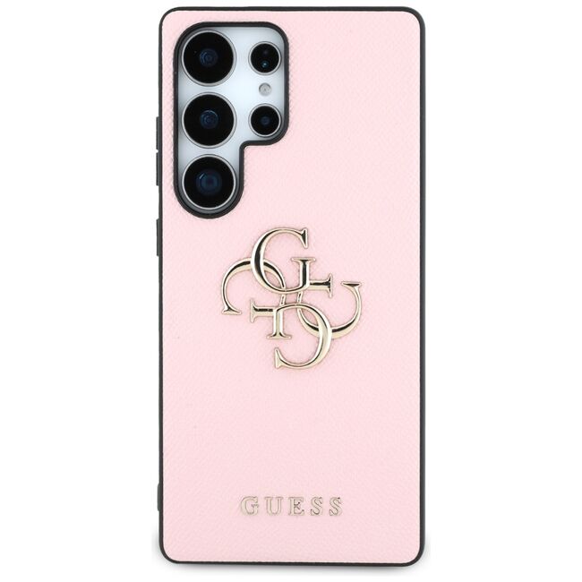 Husa premium  Samsung Galaxy S25 Ultra pentru Guess Elegance Series - Roz