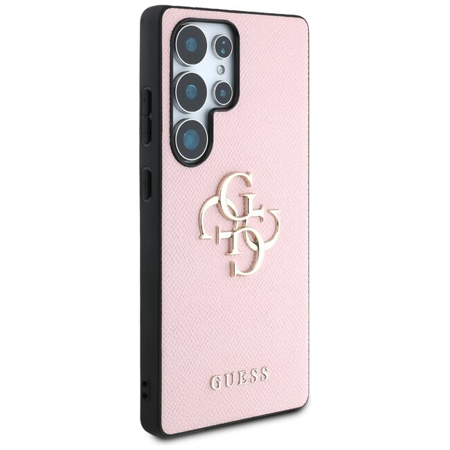 Husa premium  Samsung Galaxy S25 Ultra pentru Guess Elegance Series - Roz