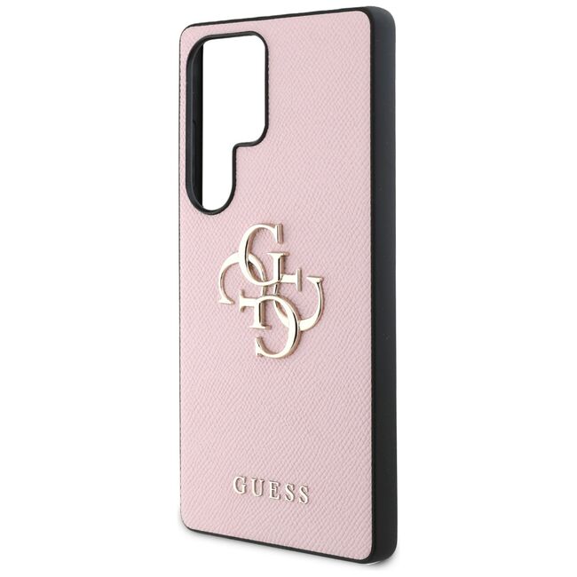 Husa premium  Samsung Galaxy S25 Ultra pentru Guess Elegance Series - Roz